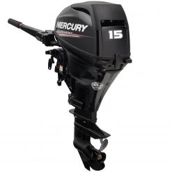 MERCURY MARINE Outboard Motors 15hp Electric Start 4-Stroke Outboard, 15" Shaft Length
