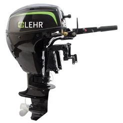 LEHR Outboard Motors 9.9hp Propane Powered Outboard Engine, Short Shaft, Manual Start