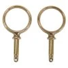 WHITECAP Boats Bronze Round Mount Oarlock Horn