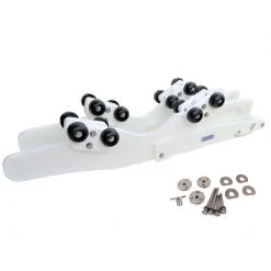 VERSACHOCK Boats & Motors Tilting Davits With Wheels For Rigid Bottom Inflatable Dinghies