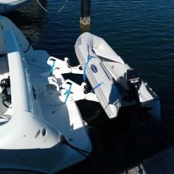 VERSACHOCK Boats & Motors Tilting Davits With Wheels For Rigid Bottom Inflatable Dinghies -Deals boats Store 20532081 3