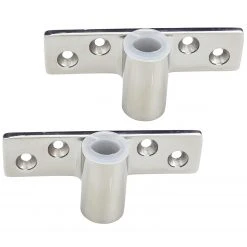 WEST MARINE Boats Stainless Steel Side Socket Oarlock, 1/2" Outside Diameter Shank